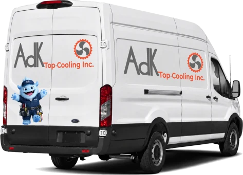 AdK Top-Cooling branded service van